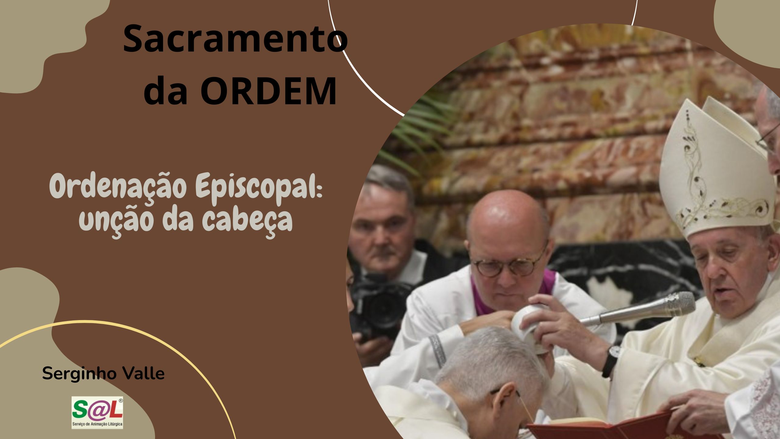 Un��o da cabe�a com �leo crismal na ordena��o episcopal